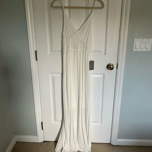 Nordstrom white dress, medium